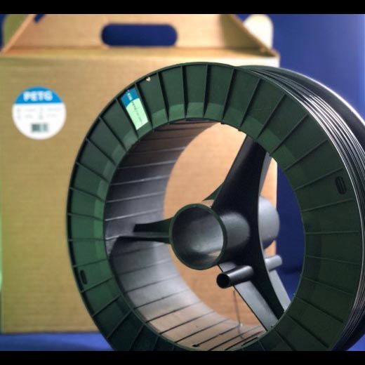 PETG пластик ELEMENT для 3D принтера 2,5кг Серый 2.85мм