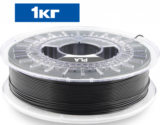 PLA пластик ELEMENT для 3D принтера 1кг нетто Черный – 1.75мм